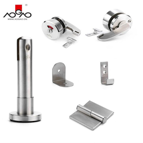 Bộ phụ kiện vách ngăn vệ sinh Aogao series 08